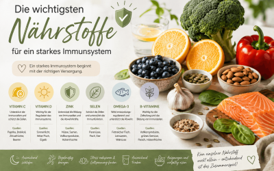 Welche Nährstoffe unterstützen das Immunsystem?